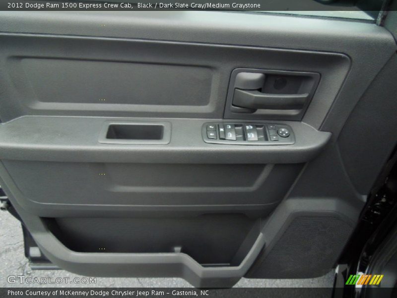 Black / Dark Slate Gray/Medium Graystone 2012 Dodge Ram 1500 Express Crew Cab
