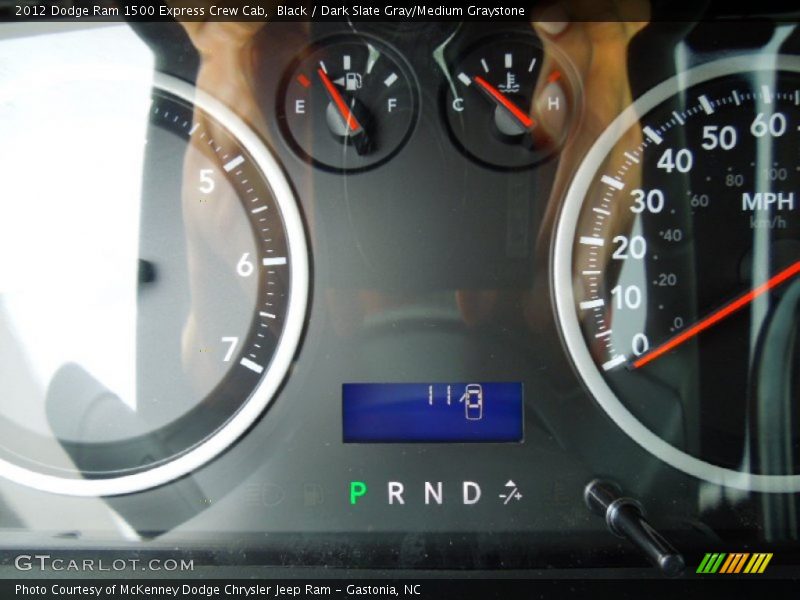 Black / Dark Slate Gray/Medium Graystone 2012 Dodge Ram 1500 Express Crew Cab