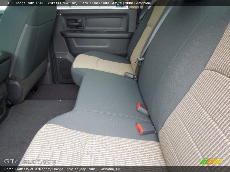 Black / Dark Slate Gray/Medium Graystone 2012 Dodge Ram 1500 Express Crew Cab