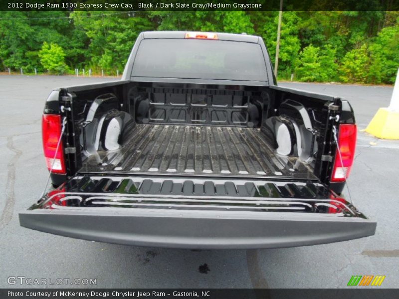 Black / Dark Slate Gray/Medium Graystone 2012 Dodge Ram 1500 Express Crew Cab
