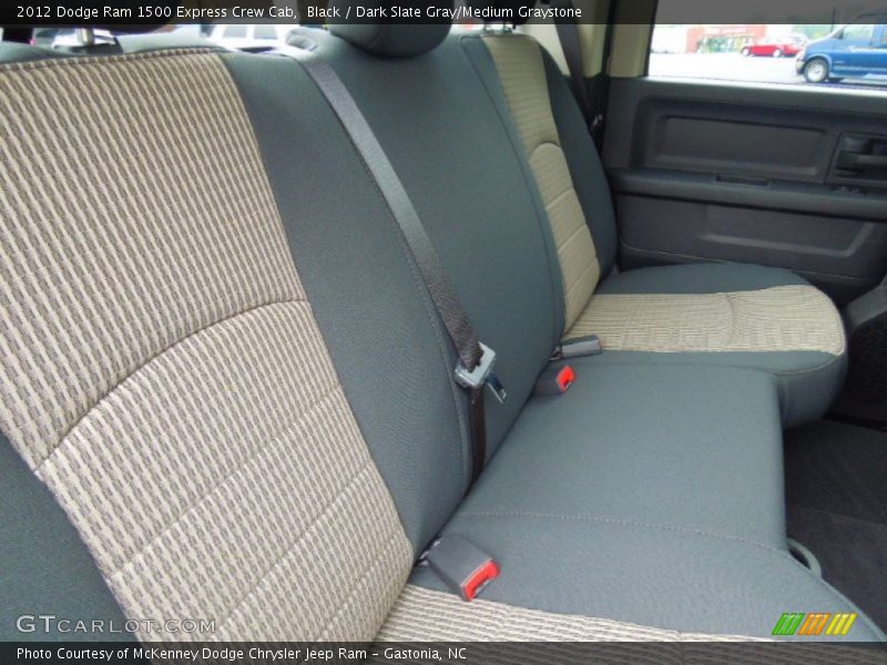 Black / Dark Slate Gray/Medium Graystone 2012 Dodge Ram 1500 Express Crew Cab