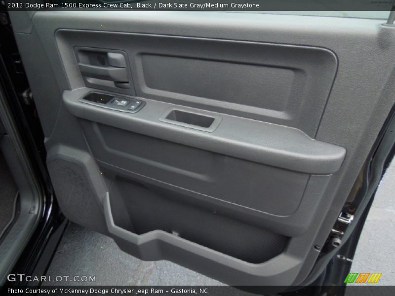 Black / Dark Slate Gray/Medium Graystone 2012 Dodge Ram 1500 Express Crew Cab