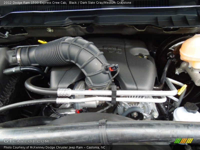 Black / Dark Slate Gray/Medium Graystone 2012 Dodge Ram 1500 Express Crew Cab
