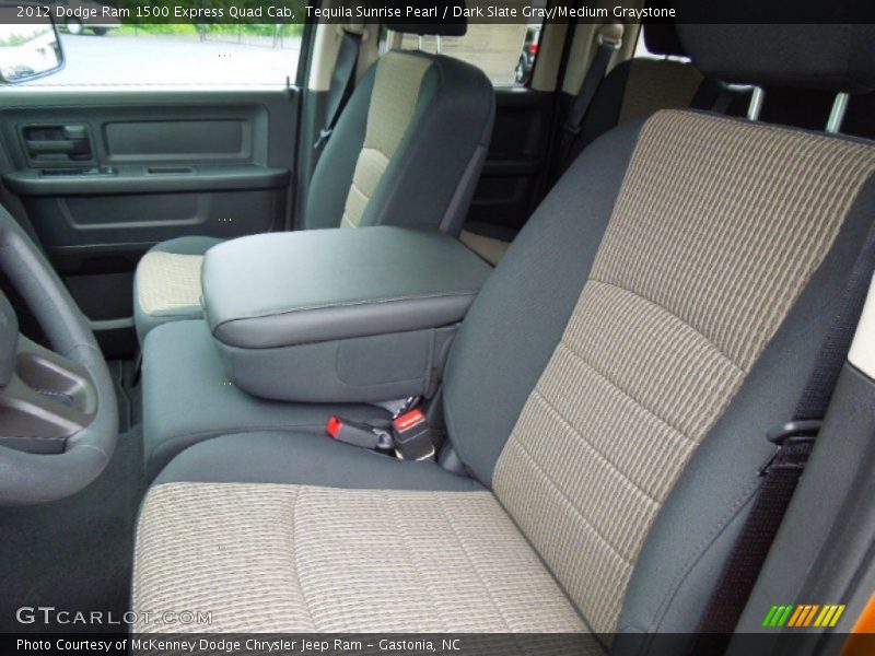 Tequila Sunrise Pearl / Dark Slate Gray/Medium Graystone 2012 Dodge Ram 1500 Express Quad Cab