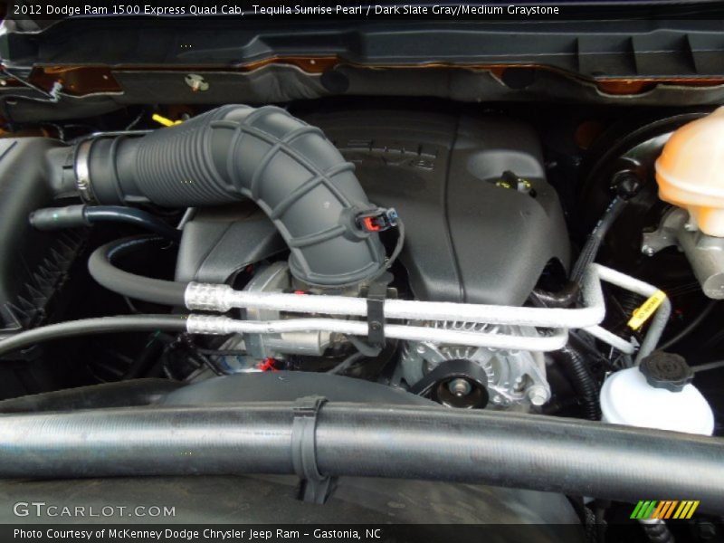 Tequila Sunrise Pearl / Dark Slate Gray/Medium Graystone 2012 Dodge Ram 1500 Express Quad Cab