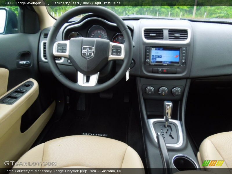 Dashboard of 2012 Avenger SXT
