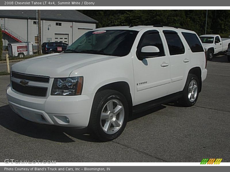 Summit White / Ebony 2008 Chevrolet Tahoe LT 4x4
