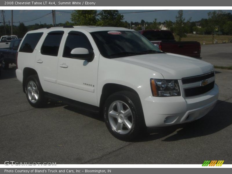 Summit White / Ebony 2008 Chevrolet Tahoe LT 4x4