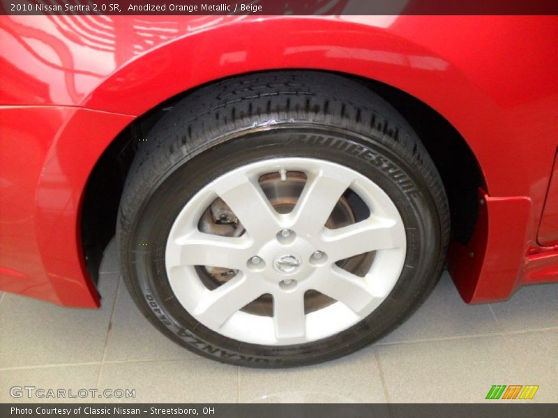 Anodized Orange Metallic / Beige 2010 Nissan Sentra 2.0 SR