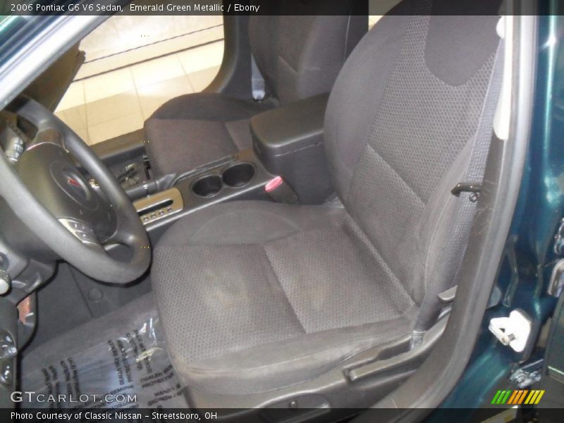 Front Seat of 2006 G6 V6 Sedan
