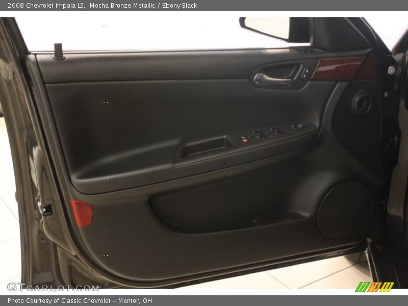 Mocha Bronze Metallic / Ebony Black 2008 Chevrolet Impala LS