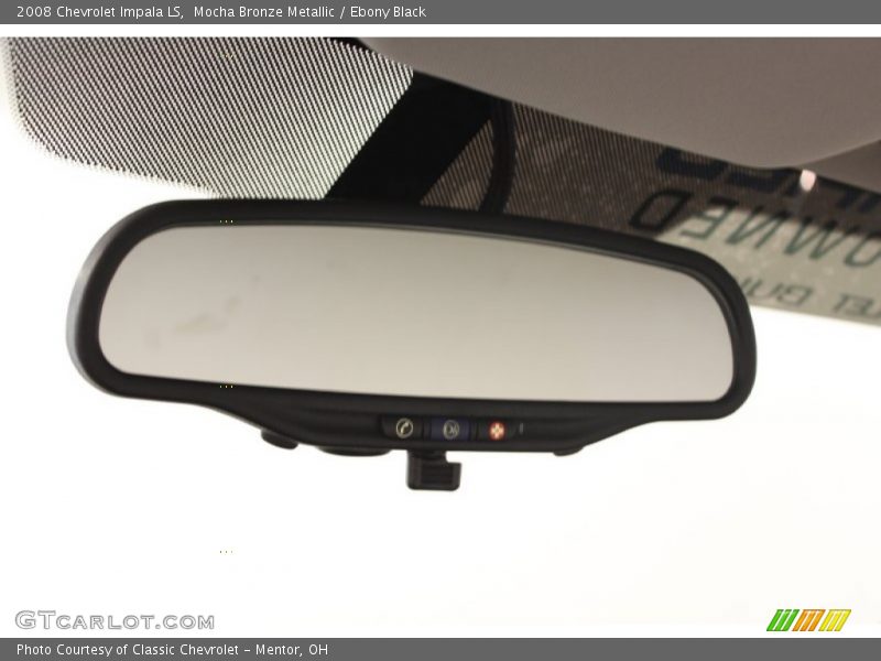 Mocha Bronze Metallic / Ebony Black 2008 Chevrolet Impala LS