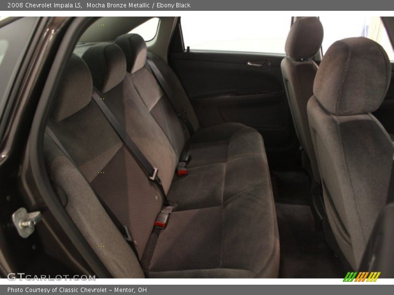 Mocha Bronze Metallic / Ebony Black 2008 Chevrolet Impala LS