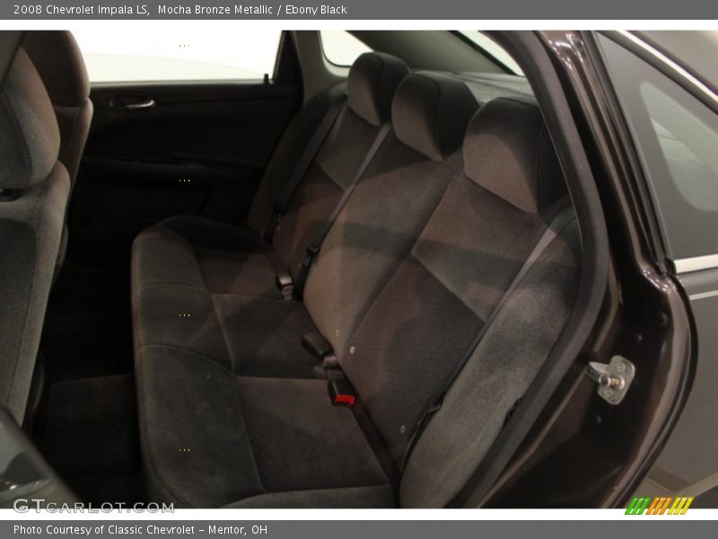 Mocha Bronze Metallic / Ebony Black 2008 Chevrolet Impala LS