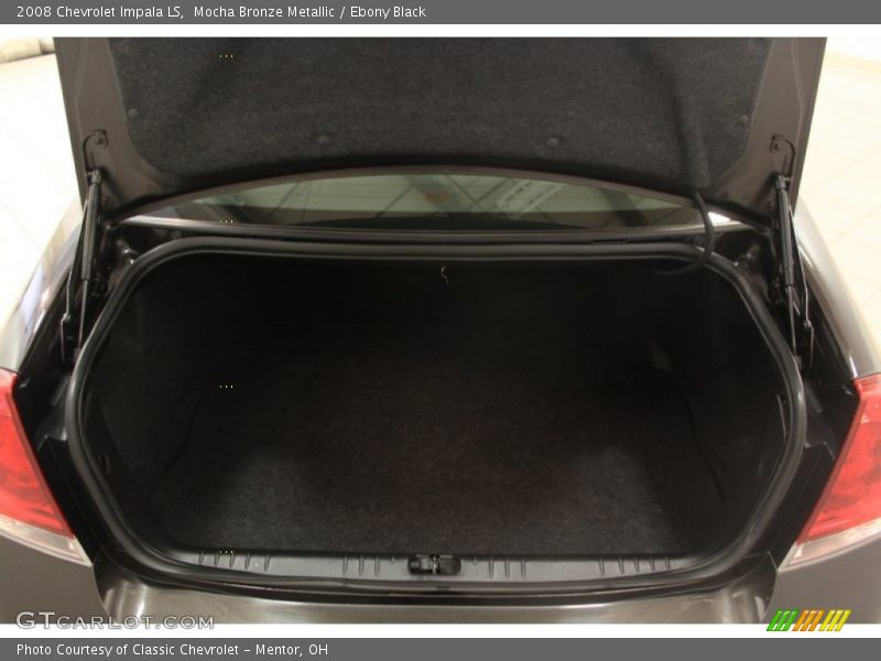 Mocha Bronze Metallic / Ebony Black 2008 Chevrolet Impala LS