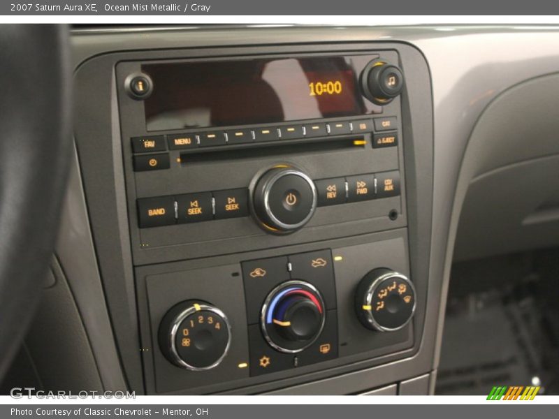 Ocean Mist Metallic / Gray 2007 Saturn Aura XE