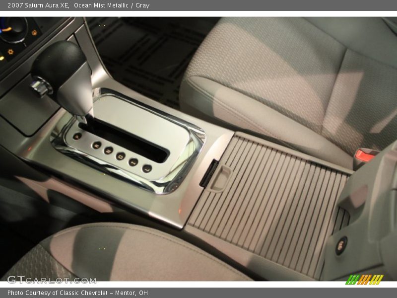 Ocean Mist Metallic / Gray 2007 Saturn Aura XE