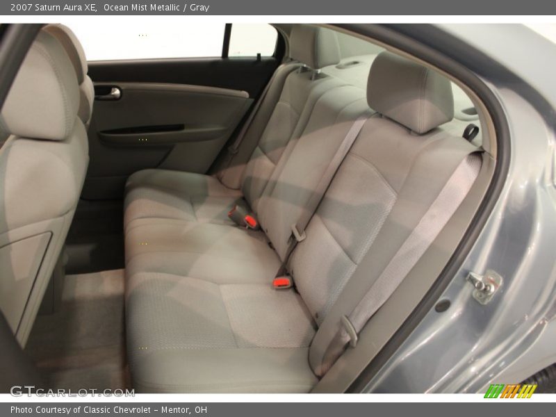 Ocean Mist Metallic / Gray 2007 Saturn Aura XE