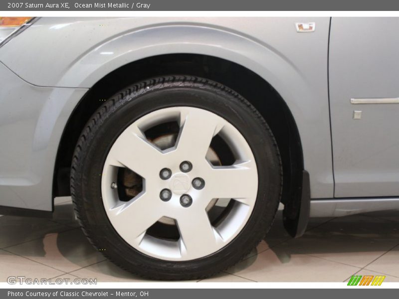 Ocean Mist Metallic / Gray 2007 Saturn Aura XE