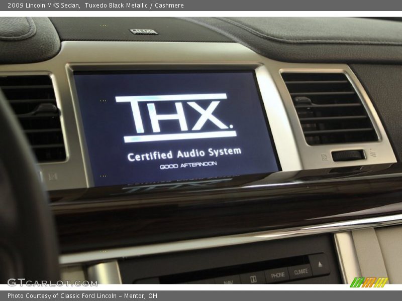 Tuxedo Black Metallic / Cashmere 2009 Lincoln MKS Sedan