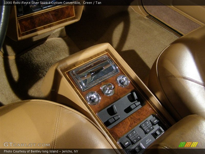Green / Tan 1990 Rolls-Royce Silver Spirit II Custom Convertible
