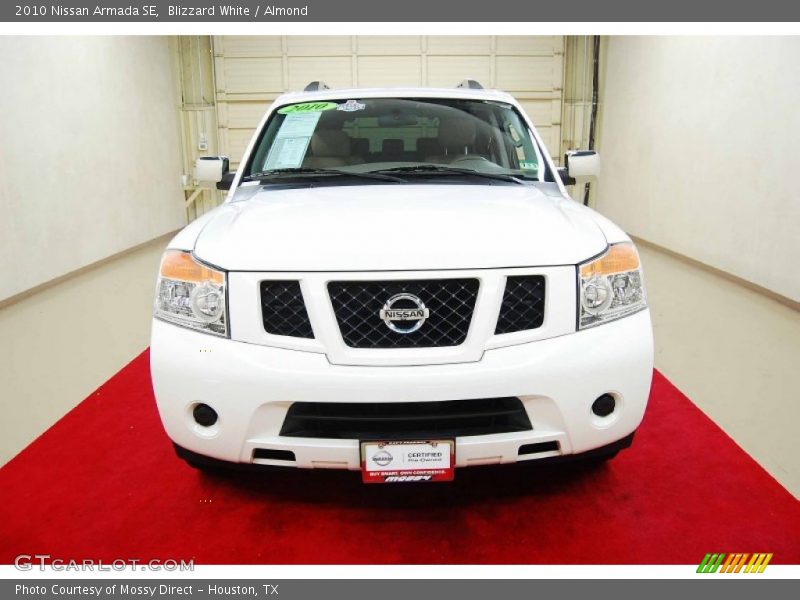 Blizzard White / Almond 2010 Nissan Armada SE