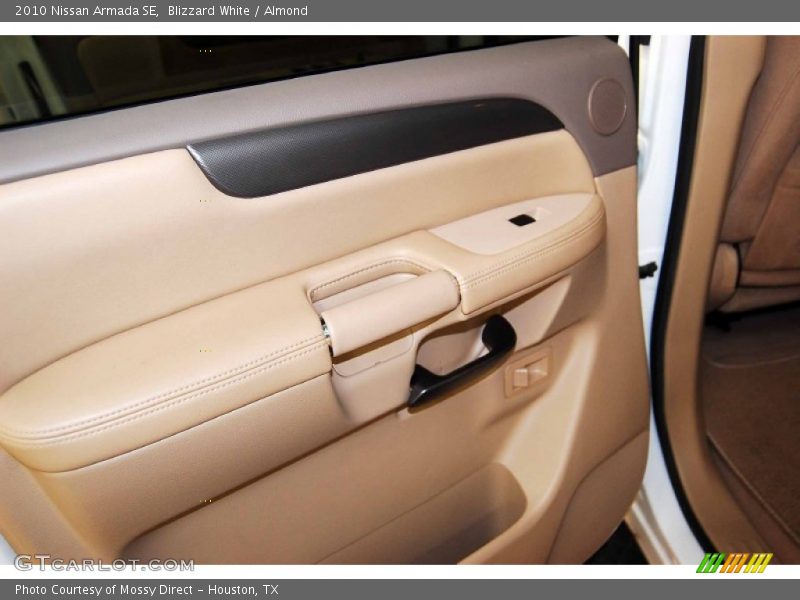 Blizzard White / Almond 2010 Nissan Armada SE