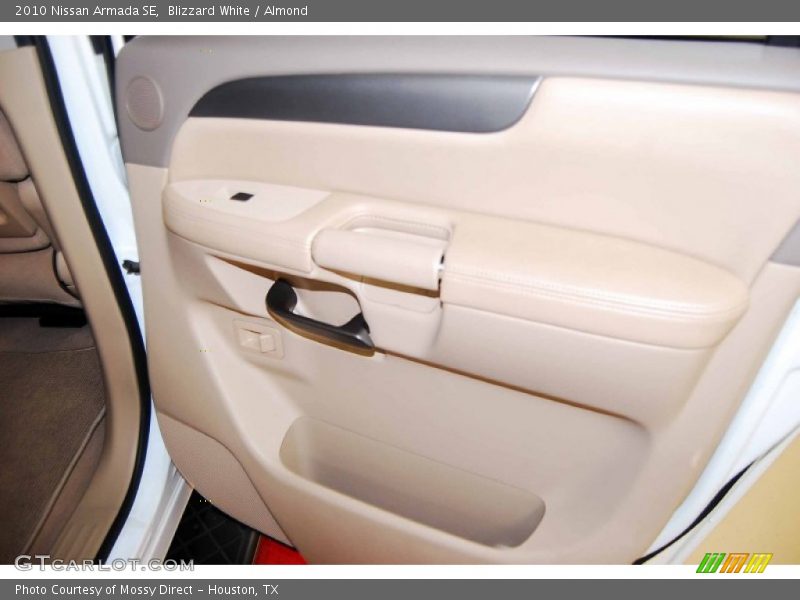 Blizzard White / Almond 2010 Nissan Armada SE