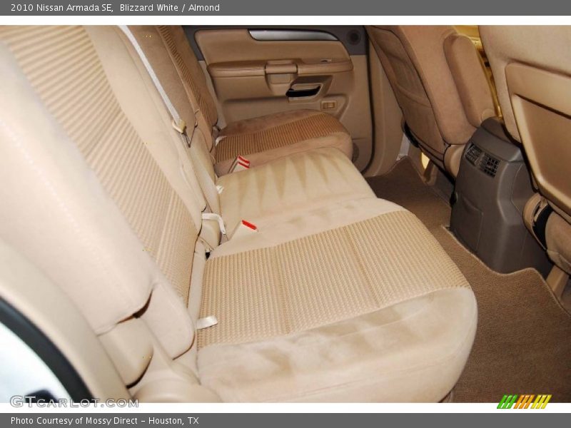 Blizzard White / Almond 2010 Nissan Armada SE