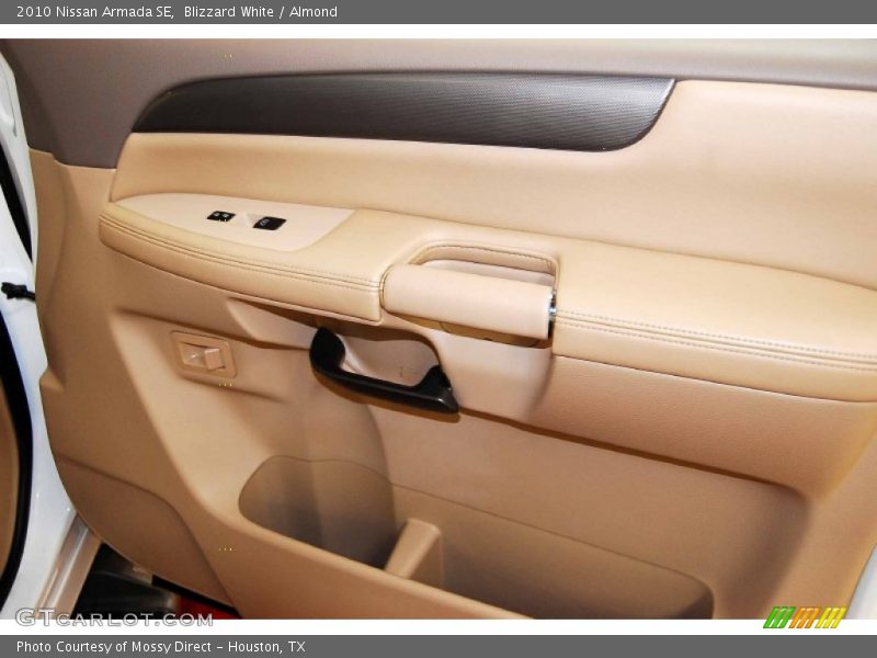 Blizzard White / Almond 2010 Nissan Armada SE