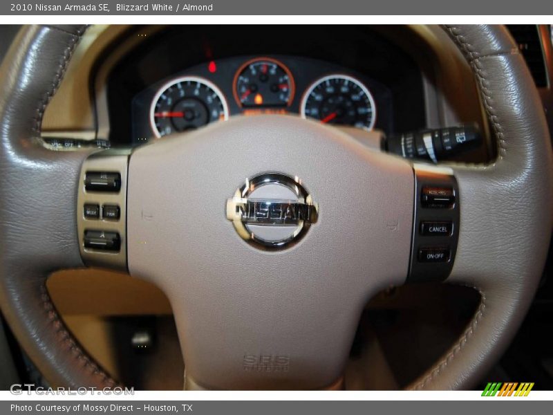 Blizzard White / Almond 2010 Nissan Armada SE