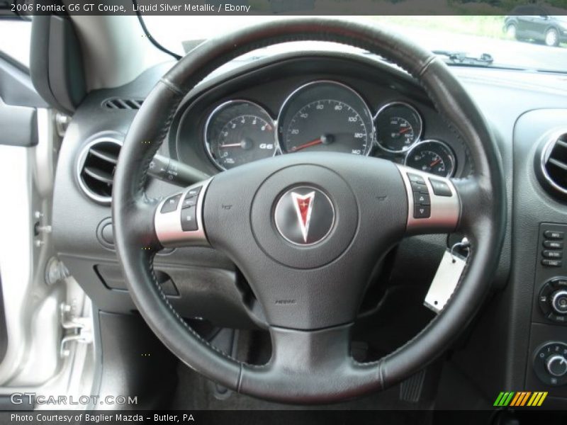 Liquid Silver Metallic / Ebony 2006 Pontiac G6 GT Coupe