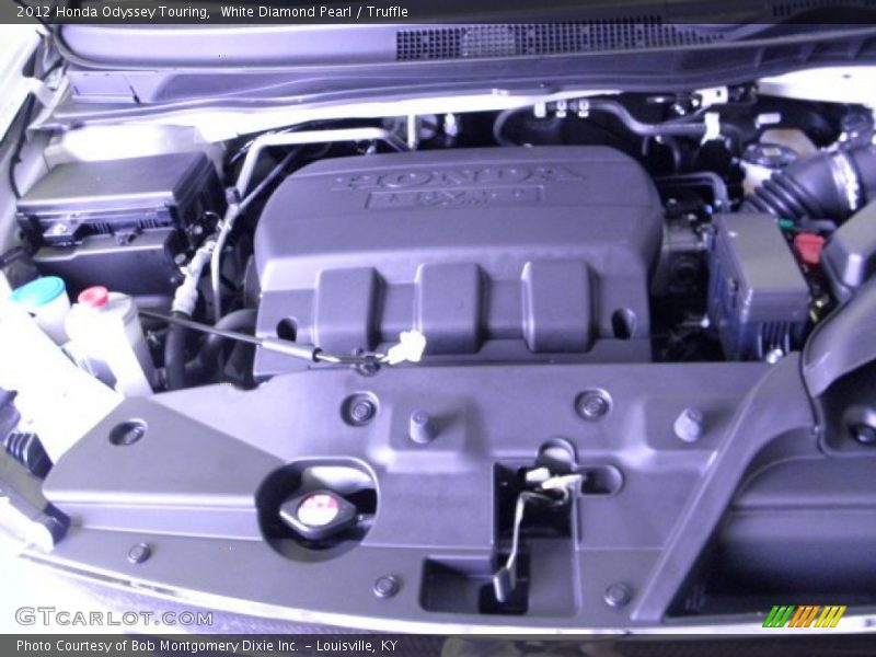 White Diamond Pearl / Truffle 2012 Honda Odyssey Touring