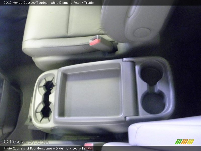 White Diamond Pearl / Truffle 2012 Honda Odyssey Touring