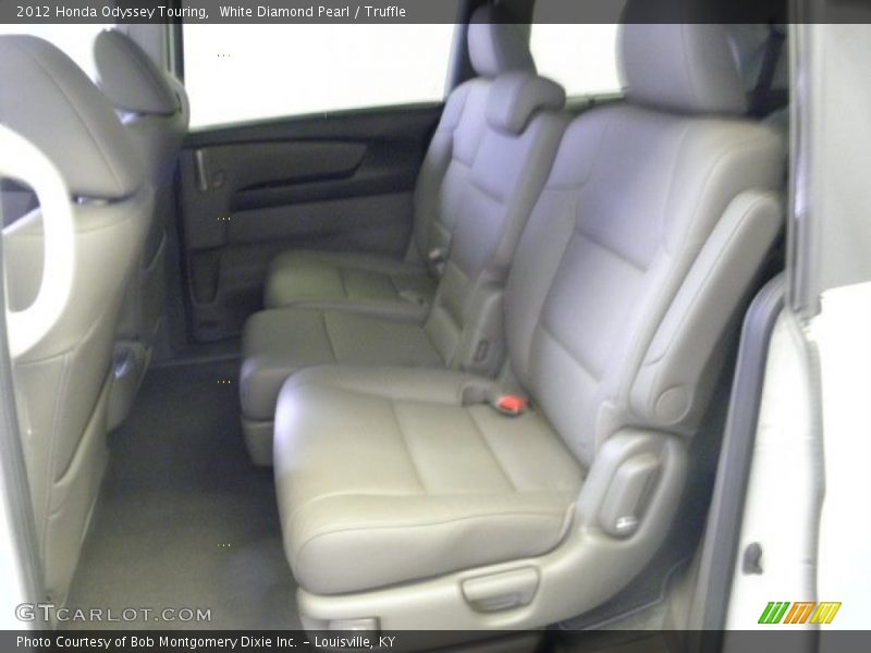 White Diamond Pearl / Truffle 2012 Honda Odyssey Touring
