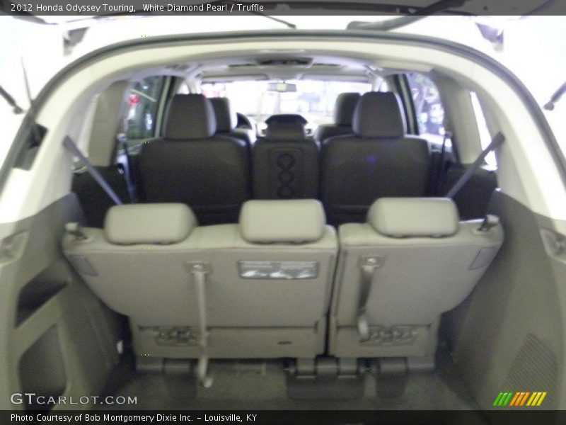 White Diamond Pearl / Truffle 2012 Honda Odyssey Touring