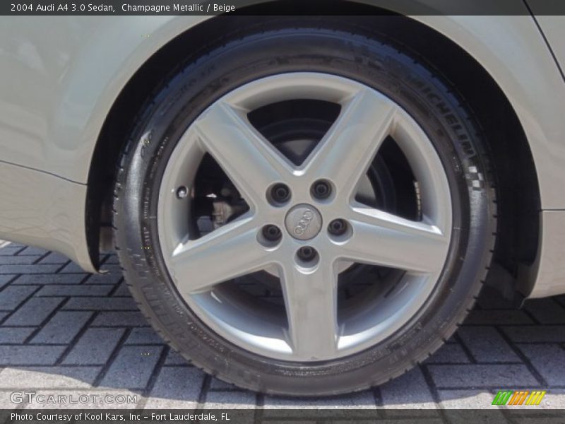  2004 A4 3.0 Sedan Wheel