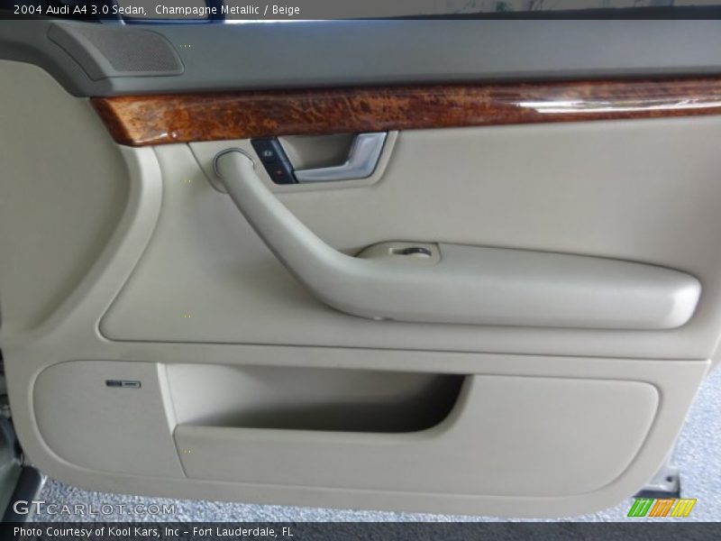 Door Panel of 2004 A4 3.0 Sedan