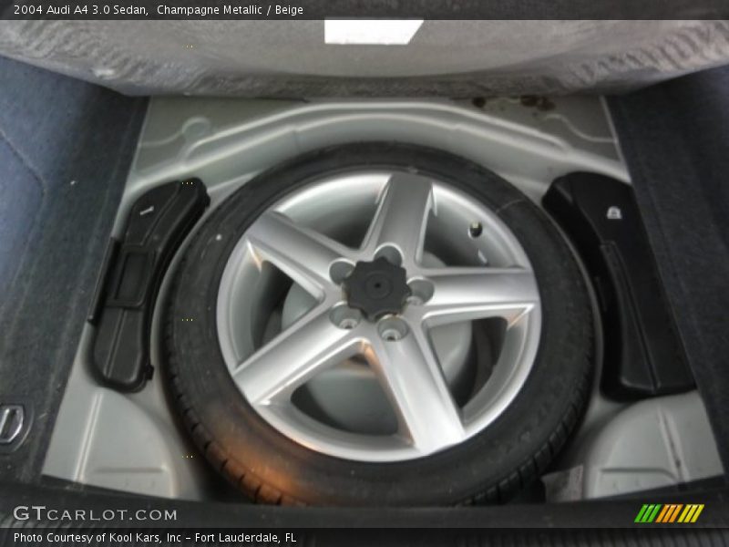 Tool Kit of 2004 A4 3.0 Sedan