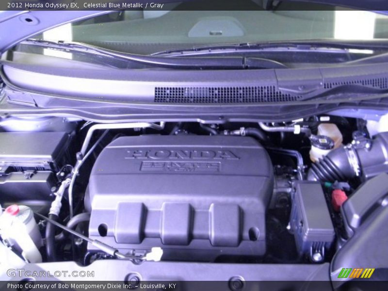 Celestial Blue Metallic / Gray 2012 Honda Odyssey EX