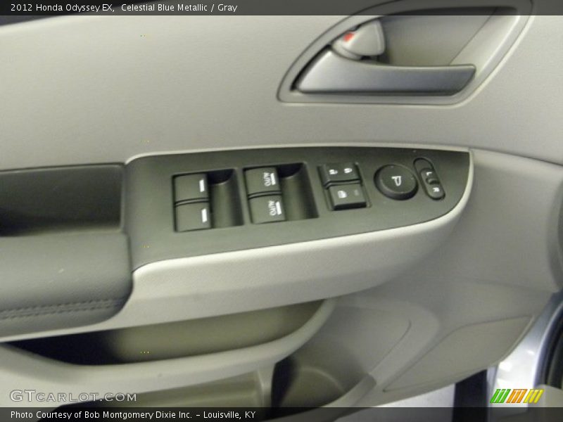 Celestial Blue Metallic / Gray 2012 Honda Odyssey EX