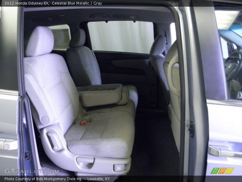 Celestial Blue Metallic / Gray 2012 Honda Odyssey EX