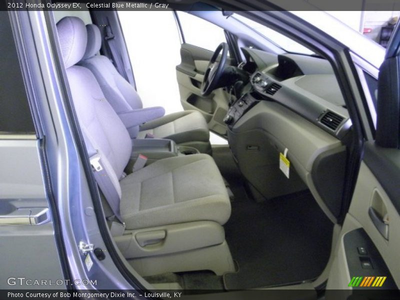 Celestial Blue Metallic / Gray 2012 Honda Odyssey EX
