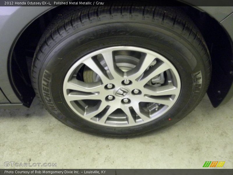 Polished Metal Metallic / Gray 2012 Honda Odyssey EX-L