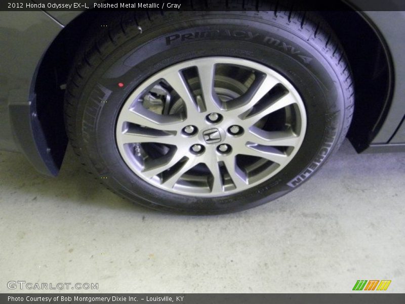 Polished Metal Metallic / Gray 2012 Honda Odyssey EX-L