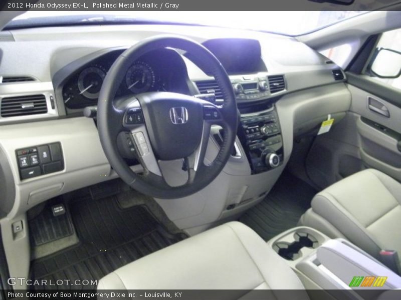 Polished Metal Metallic / Gray 2012 Honda Odyssey EX-L