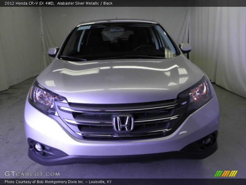 Alabaster Silver Metallic / Black 2012 Honda CR-V EX 4WD
