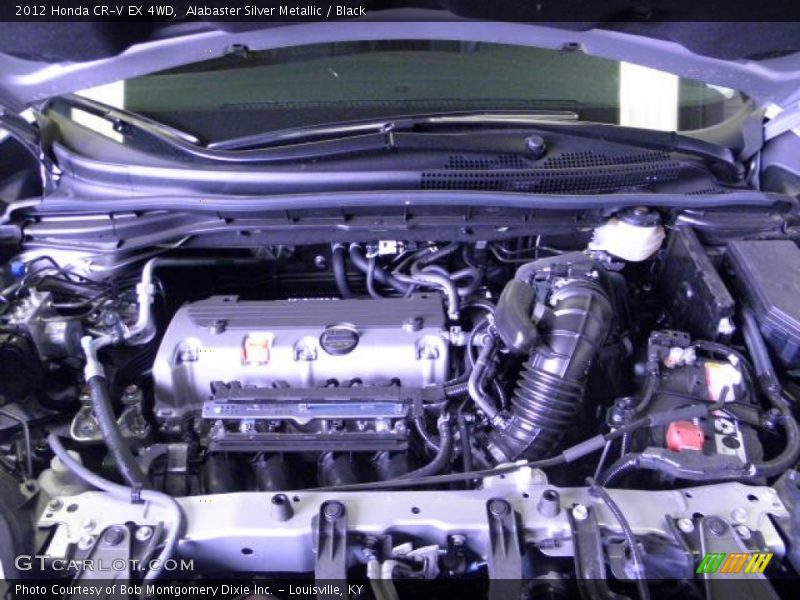 Alabaster Silver Metallic / Black 2012 Honda CR-V EX 4WD