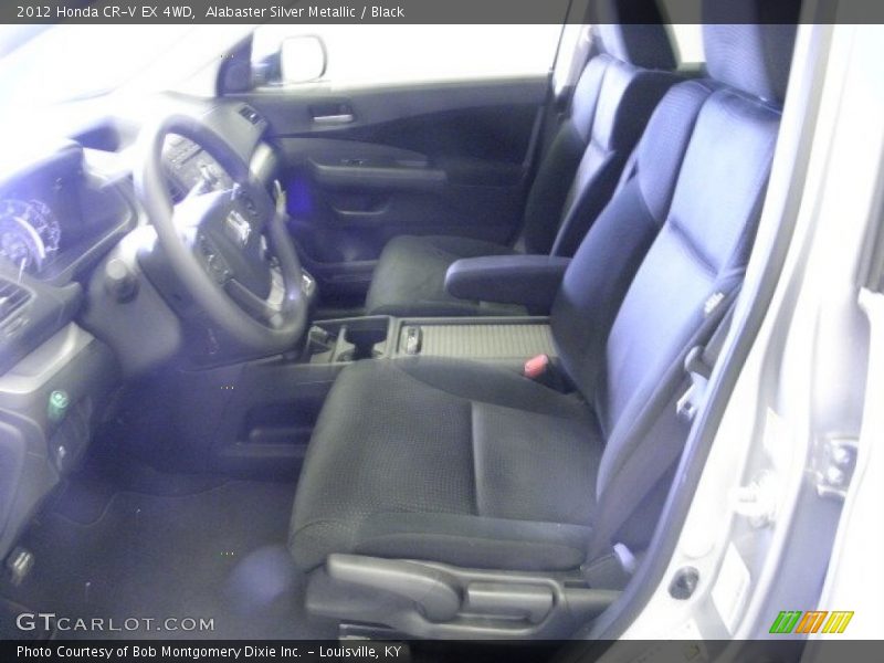 Alabaster Silver Metallic / Black 2012 Honda CR-V EX 4WD