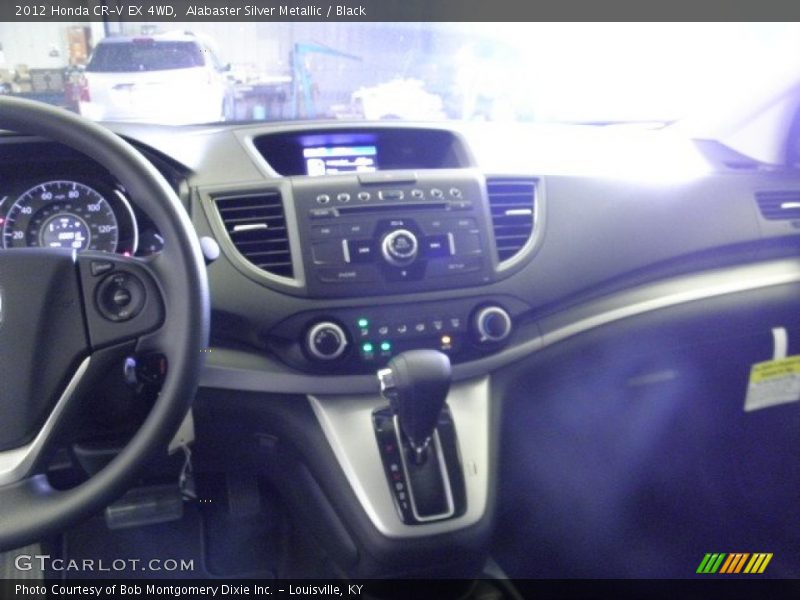 Alabaster Silver Metallic / Black 2012 Honda CR-V EX 4WD